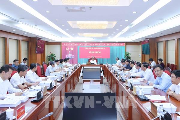 Đề nghị thi hành kỷ luật Ban cán sự đảng Bộ Tài chính nhiệm kỳ 2016 – 2021