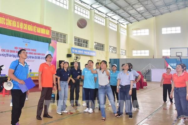 Sóc Trăng tổ chức hội thao báo chí khu vực Nam sông Hậu