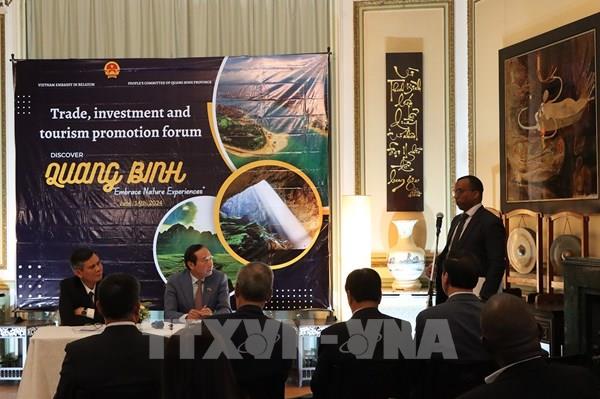 Quảng Bình quảng bá du lịch và thu hút đầu tư tại Bỉ