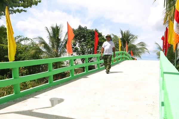 Hiệu quả vốn xã hội hóa xây cầu nông thôn vùng đồng bào dân tộc