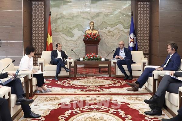 EVN làm việc với Cục Năng lượng và Đại sứ quán Đan Mạch