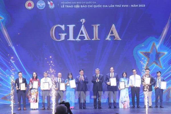 Danh sách các tác phẩm đoạt Giải Báo chí quốc gia lần thứ XVIII - năm 2023 (Phần I)