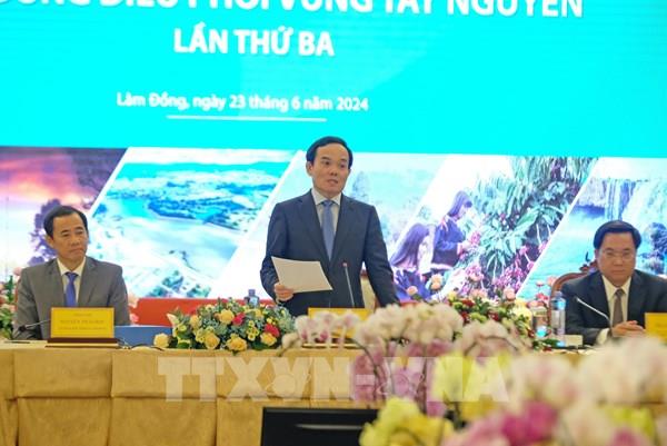 Phó Thủ tướng Trần Lưu Quang chủ trì hội nghị Hội đồng Điều phối vùng Tây Nguyên