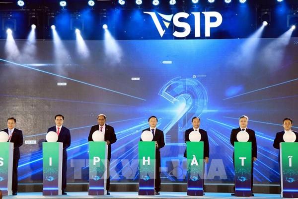 Phó Thủ tướng Trần Hồng Hà dự lễ khởi công Dự án VSIP Hà Tĩnh