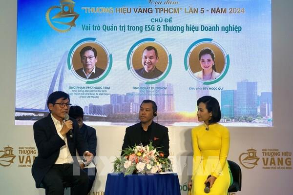 Phát động Giải thưởng Thương hiệu Vàng Tp. Hồ Chí Minh lần thứ 5 - năm 2024