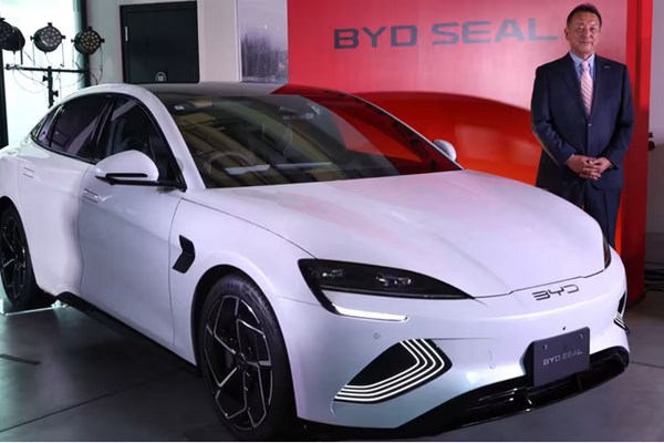 BYD ra mắt mẫu xe điện thứ ba tại Nhật Bản