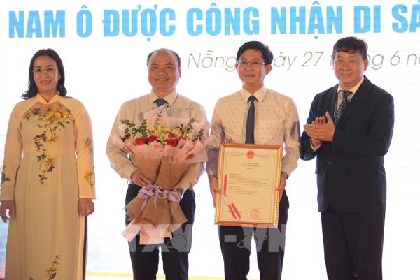 “Nước mắm Nam Ô” đón nhận bằng bảo hộ chỉ dẫn địa lý