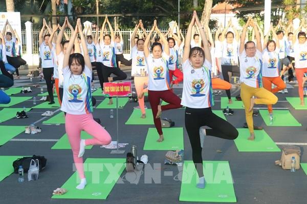 Đồng Tháp tổ chức Ngày Quốc tế Yoga lần thứ 10