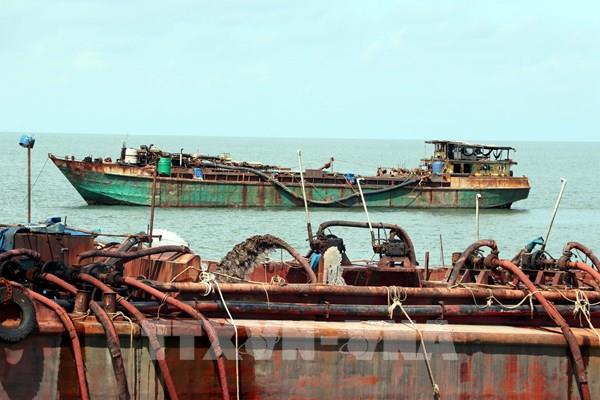 Khởi công dự án khai thác cát biển phục vụ cao tốc Bắc-Nam