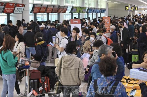 Hàn Quốc: Hàng trăm chuyến bay đến và đi từ đảo Jeju bị ảnh hưởng do mưa lớn