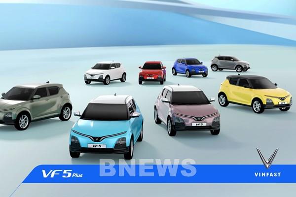 VinFast VF 5 Plus ra mắt diện mạo mới với nhiều ưu đãi hấp dẫn