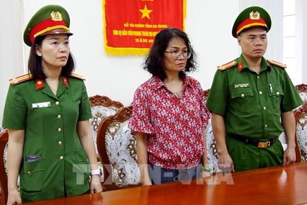 Bắt tạm giam Phó Giám đốc Sở Tài chính Hà Giang