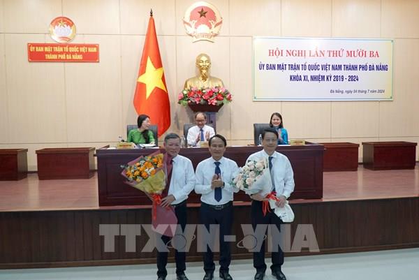 Ông Lê Văn Trung giữ chức Chủ tịch Ủy ban MTTQ Việt Nam thành phố Đà Nẵng