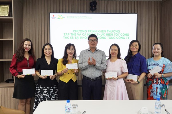Chương trình 5S của PVFCCo giúp tăng hiệu quả làm việc