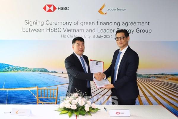 HSBC cung cấp tài chính cho dự án năng lượng mặt trời Vĩnh Hảo 6
