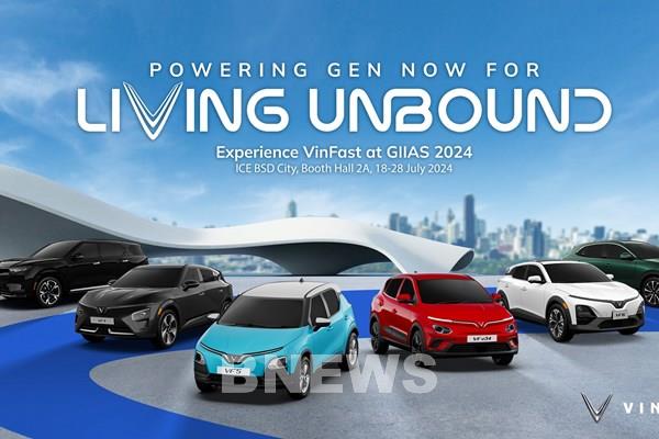 VinFast mang thêm xe tay lái nghịch tham gia triển lãm ô tô lớn nhất Indonesia