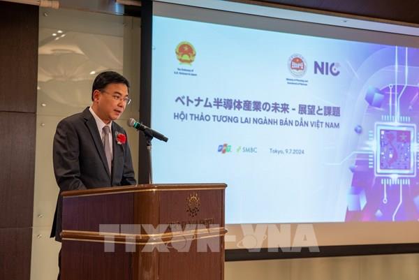 Phát triển chất bán dẫn - tâm điểm hợp tác giữa Việt Nam và Nhật Bản
