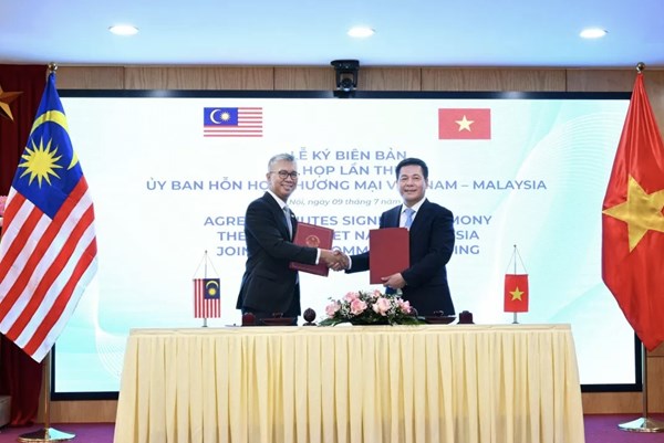 Việt Nam- Malaysia phấn đấu đạt mục tiêu thương mại song phương 18 tỷ USD