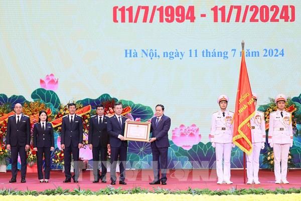 Chủ tịch Quốc hội Trần Thanh Mẫn dự Lễ kỷ niệm 30 năm thành lập Kiểm toán Nhà nước