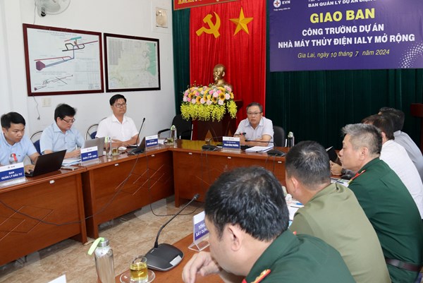 Quyết tâm đưa Dự án Nhà máy Thủy điện Ialy mở rộng về đích đúng hẹn