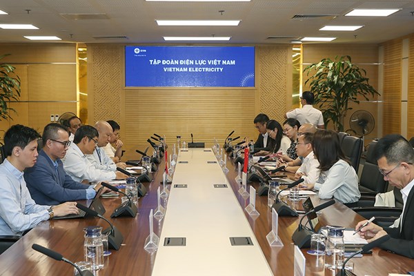 Doanh nghiệp Trung Quốc đề xuất mở rộng hợp tác với EVN trong lĩnh vực năng lượng