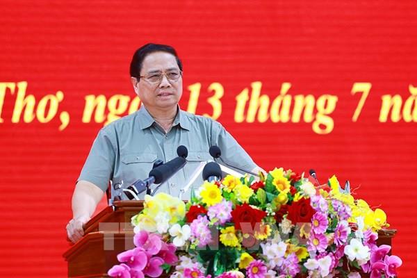 Thủ tướng Phạm Minh Chính: Đồng bằng sông Cửu Long vẫn còn khó khăn nhưng tương lai phát triển rất tươi sáng