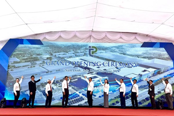 Doanh nghiệp Nhật khánh thành nhà máy dệt nhuộm công nghệ cao tại Nam Định