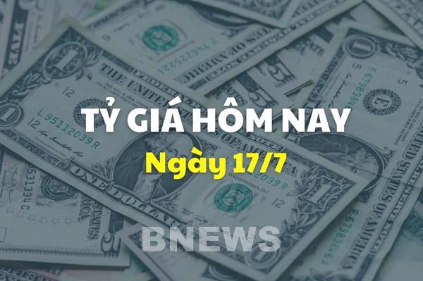 Tỷ giá USD sáng 17/7 nhích tăng, giá NDT tiếp tục giảm