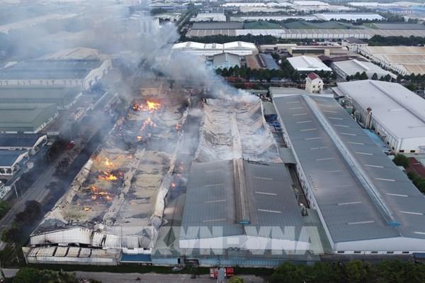 Vụ cháy lớn tại Bình Dương: Bị đình chỉ vẫn cho thuê nhà xưởng để sản xuất