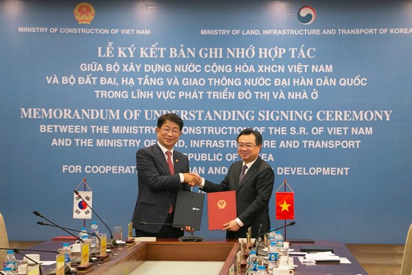 Việt Nam và Hàn Quốc hợp tác về phát triển đô thị, nhà ở xã hội