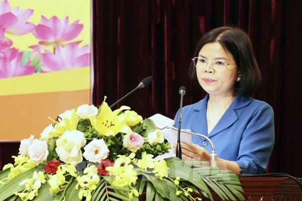 Bà Nguyễn Hương Giang được phân công làm Phó Bí thư Thường trực Tỉnh ủy Bắc Ninh