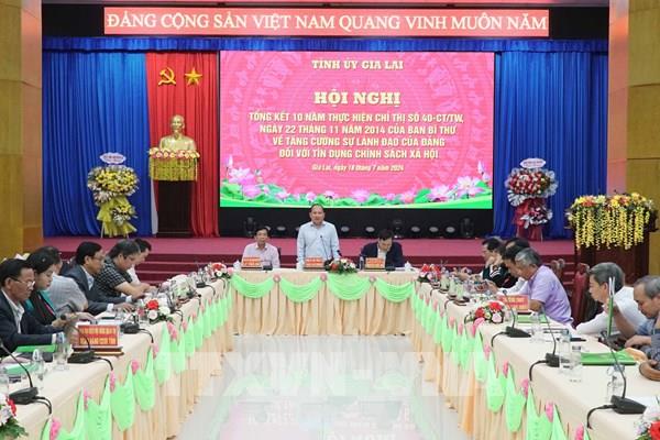Gia Lai đặt mục tiêu tăng 15% nguồn vốn uỷ thác sang Ngân hàng Chính sách xã hội