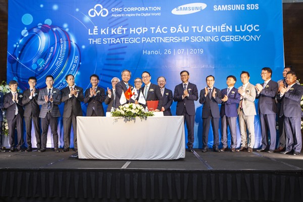 SAMSUNG SDS hợp tác chiến lược với Tập đoàn Công nghệ CMC