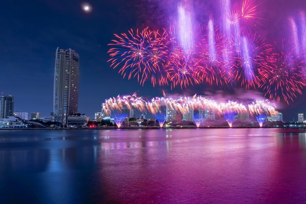 Khách quốc tế đến Đà Nẵng dịp Lễ hội pháo hoa quốc tế tăng 33% 