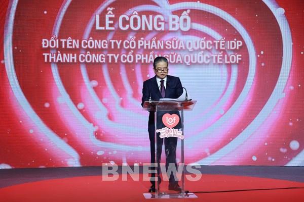 Công ty CP Sữa Quốc tế IDP chính thức đổi tên thành LOF
