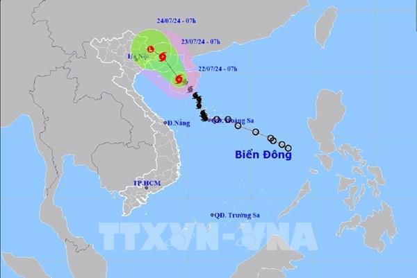 Phòng chống bão số 2: Quảng Ninh cấm biển từ 12h ngày 22/7