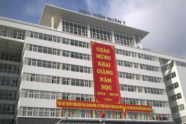 Điểm sàn xét tuyển Học viện Quân y 2024