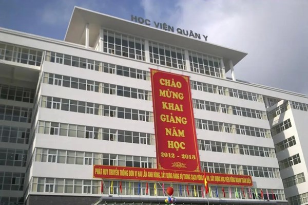 Điểm sàn xét tuyển Học viện Quân y 2024