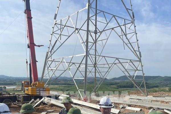 Nghệ An giải quyết vướng mắc trong thi công đường dây 500 kV mạch 3