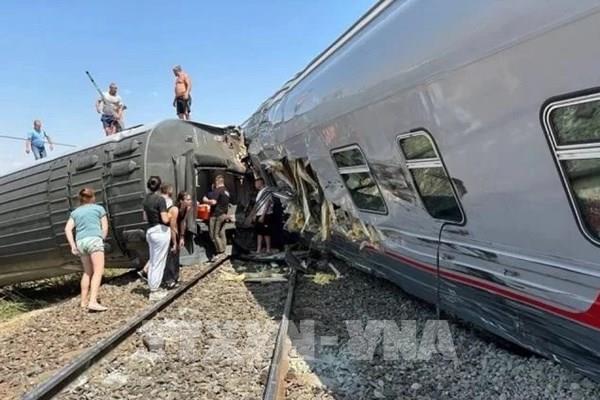 Vụ tai nạn tàu hỏa tại Nga: Mở cuộc điều tra hình sự