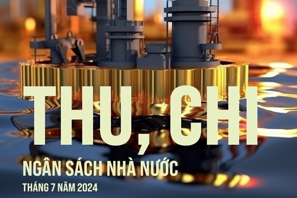 Thu, chi ngân sách Nhà nước tháng 7/2024