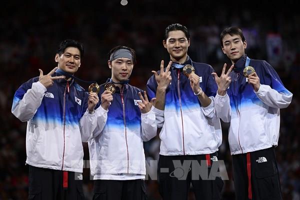 Olympic Paris 2024: Hàn Quốc giành huy chương vàng thứ 3 liên tiếp ở nội dung đấu kiếm 