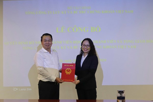 Tổng công ty Lưu ký và Bù trừ chứng khoán Việt Nam (VSDC) có tân Tổng giám đốc 