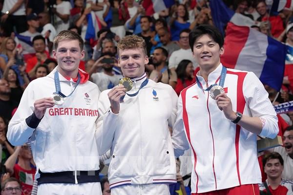 Bảng tổng sắp huy chương Olympic Paris 2024 cập nhật mới nhất