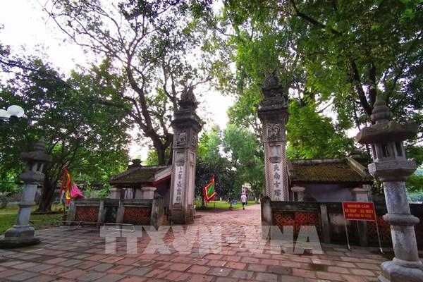 Hà Nội công nhận điểm du lịch Di tích quốc gia đặc biệt Đền Voi Phục