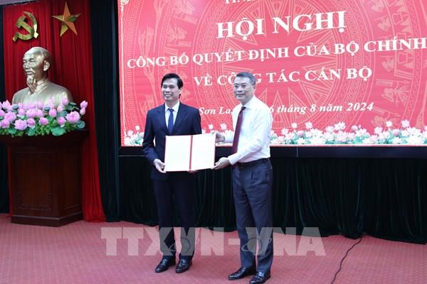 Đồng chí Hoàng Quốc Khánh giữ chức Bí thư Tỉnh ủy Sơn La