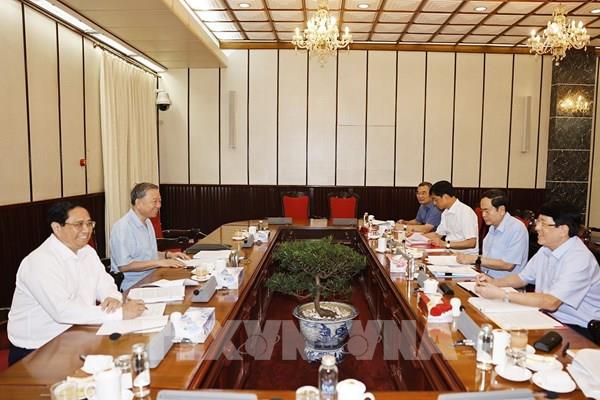 Tổng Bí thư, Chủ tịch nước Tô Lâm chủ trì Phiên họp thường kỳ Lãnh đạo chủ chốt