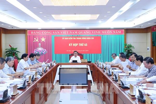 Ủy ban Kiểm tra Trung ương đề nghị kỷ luật Ban cán sự đảng Thanh tra Chính phủ nhiệm kỳ 2016-2021