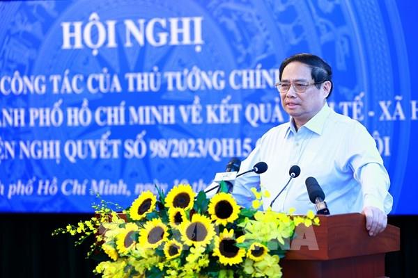 Thủ tướng Phạm Minh Chính: Phát triển Tp. Hồ Chí Minh với tinh thần “6 tiên phong”