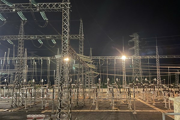 Trạm biến áp 500kV Đắk Nông được nâng công suất lên 1.800MVA